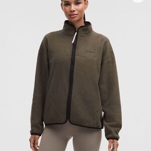 NWT Out of Stick Lululemon Tumbled Fleece Full Zip Jacket M